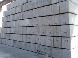 Марки и характеристики фундаментных блоков из плотного силикатного бетона